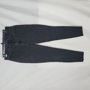 Lucky Brand High Rise Bridgette Skinny Black Ankle Jeans Womens Denim Size 10 30